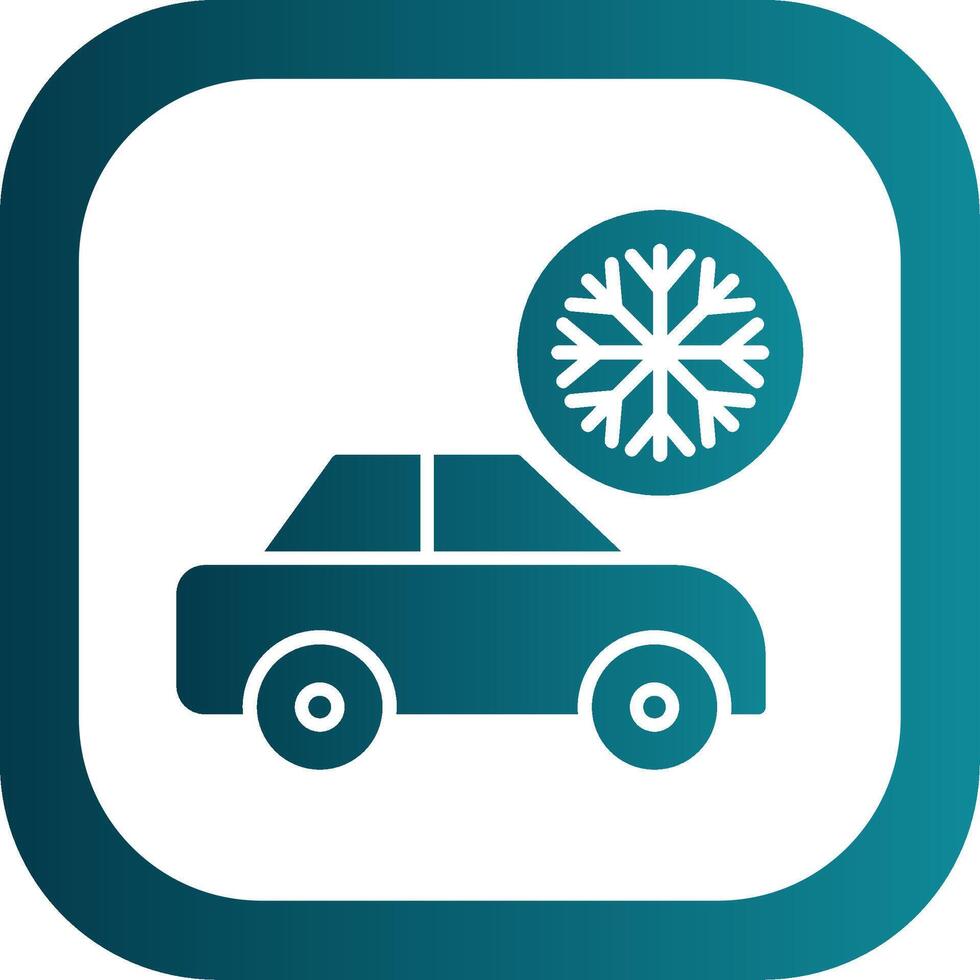Air Flow Glyph Gradient Corner Icon vector
