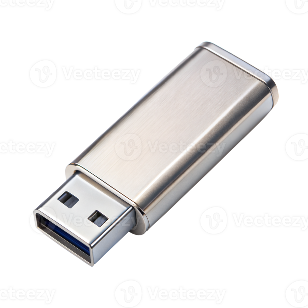 metaal bedekt USB apparaat Aan een bureau png