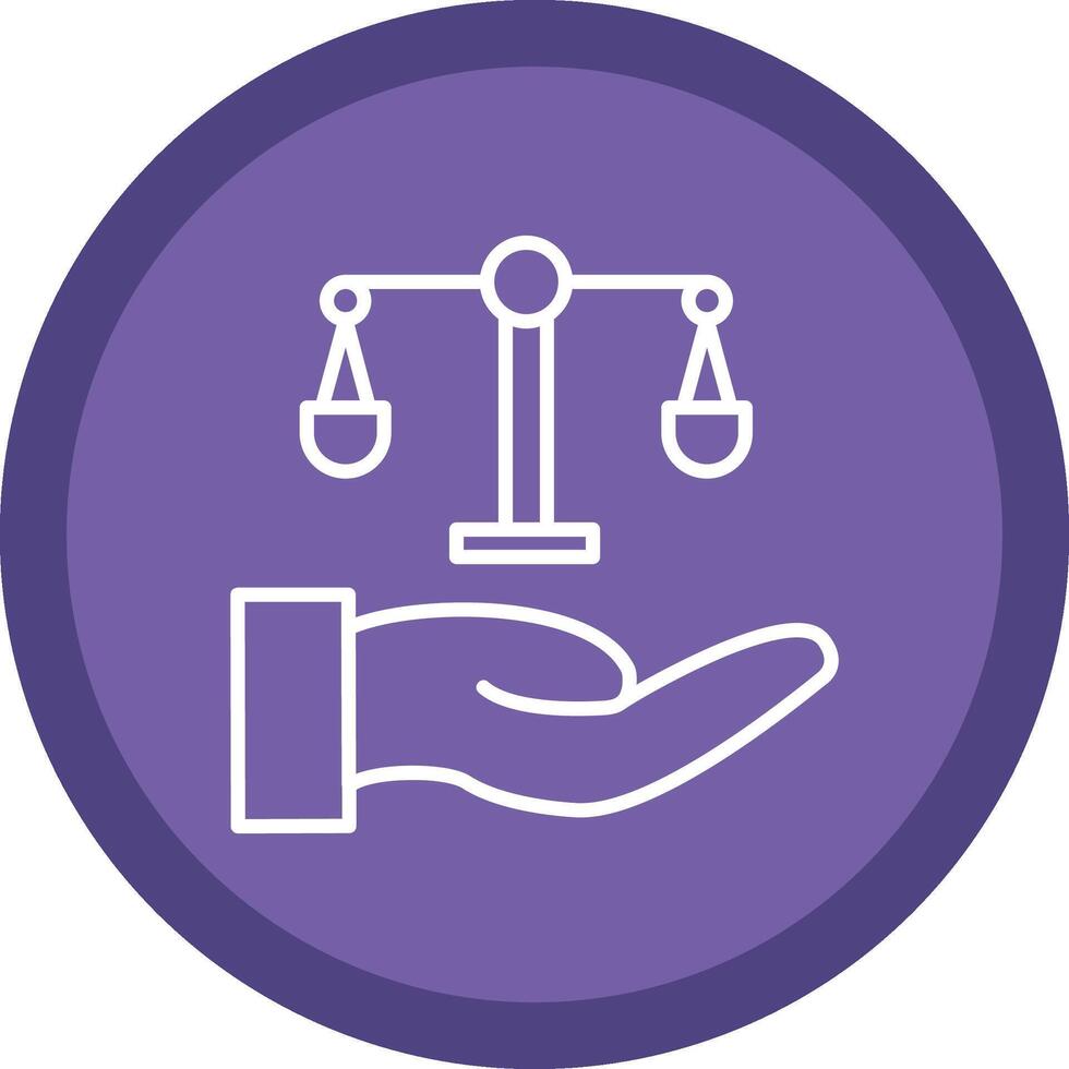 Fair Line Multi Circle Icon vector