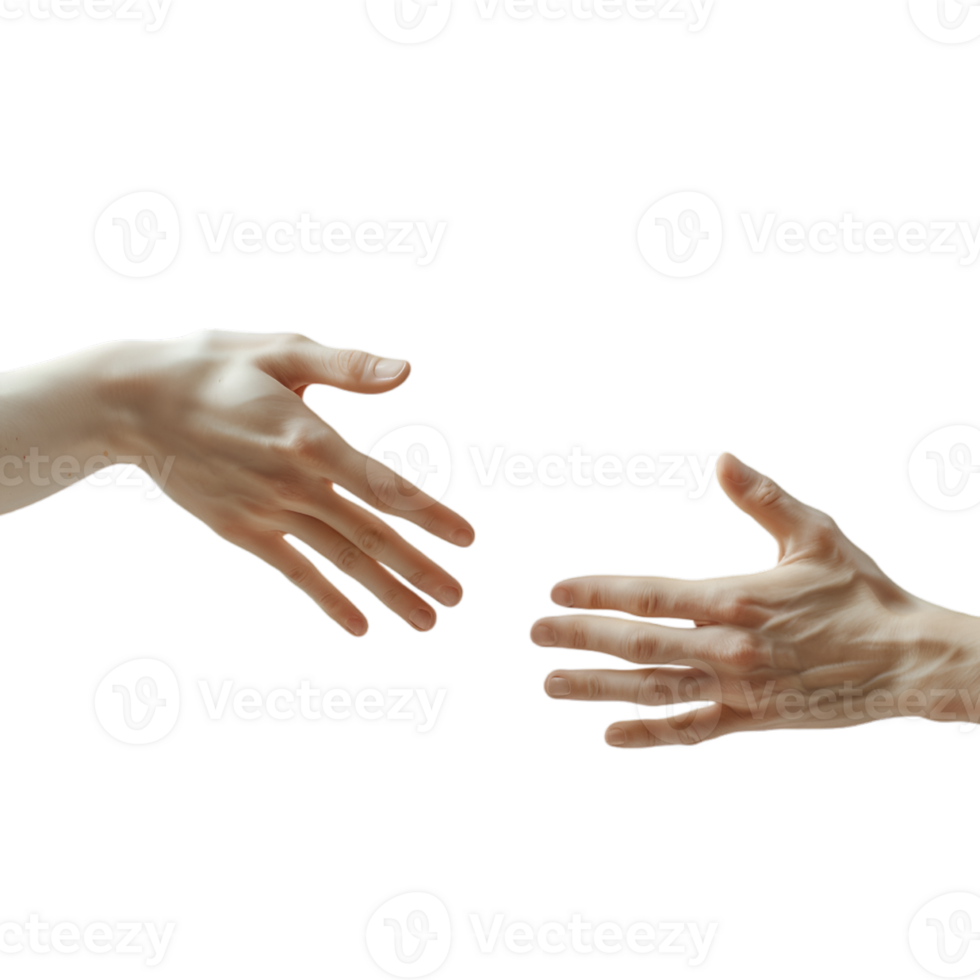 hand gestures on a transparent background png