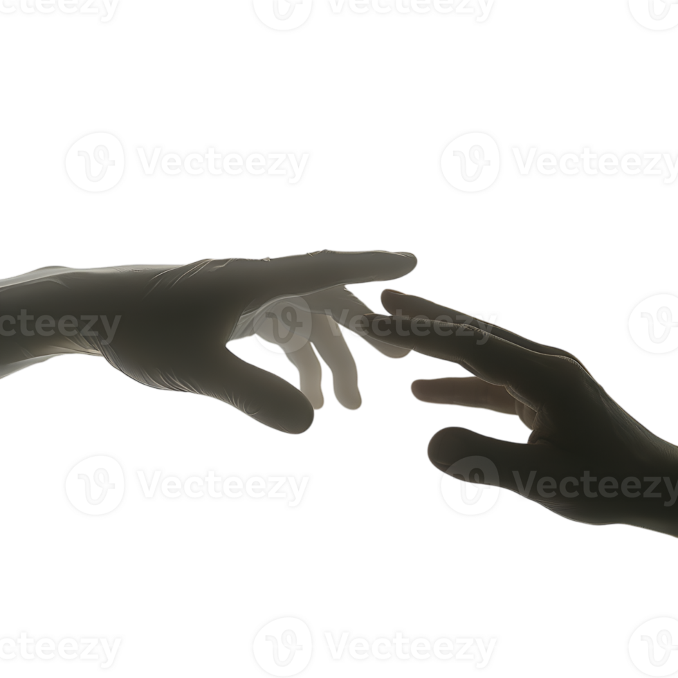 hand gestures on a transparent background png