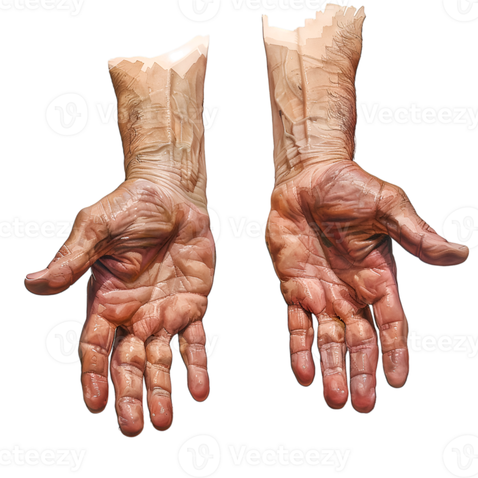 hand gestures on a transparent background png