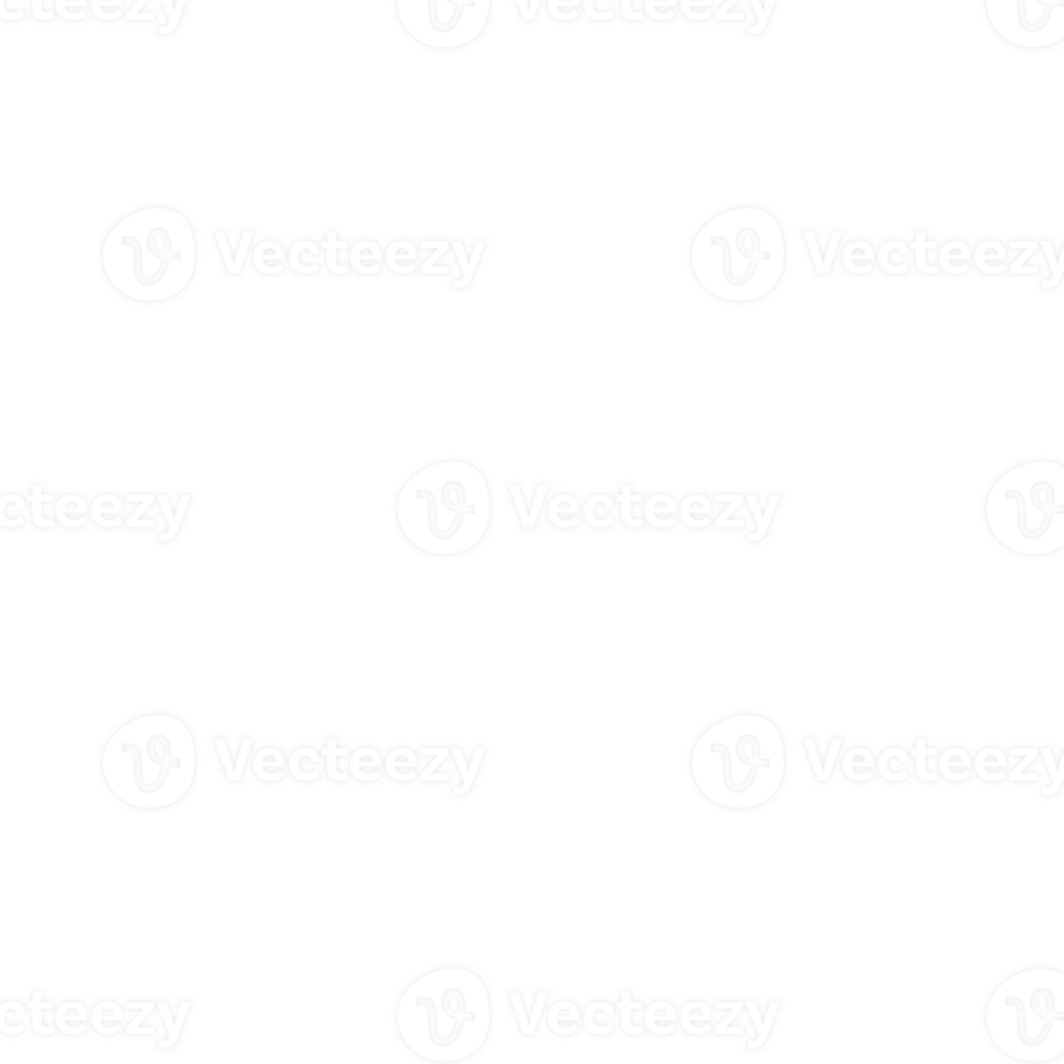 Clean and white business card without background. Template for mockup png
