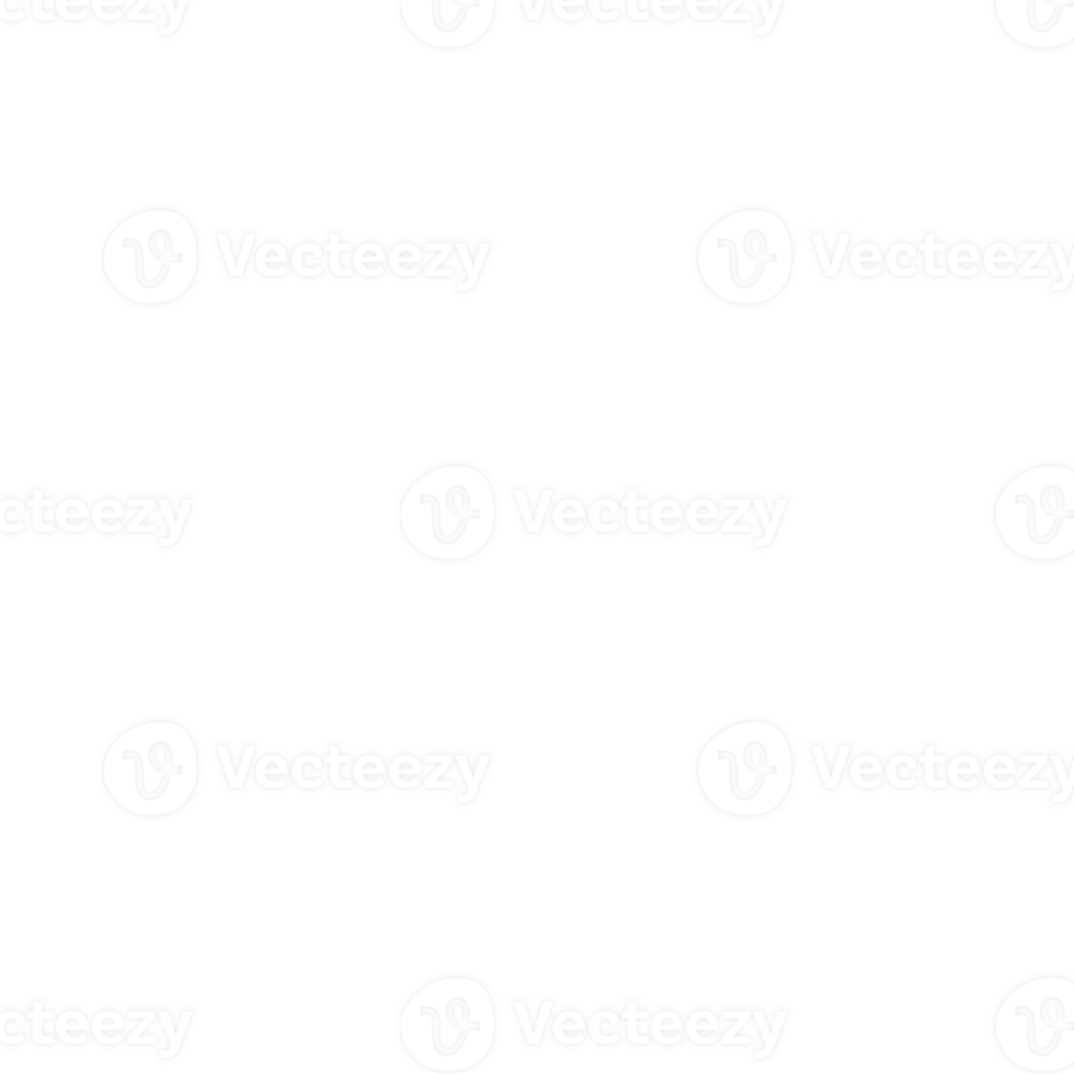 Clean and white business card without background. Template for mockup png
