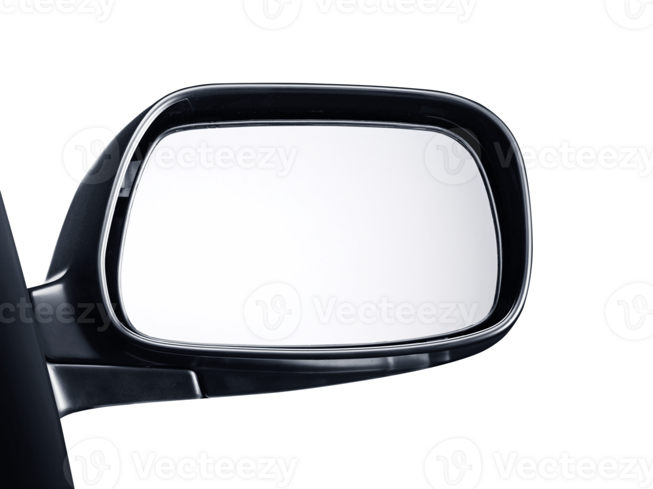 side rear-view mirror on a car, transparent background png