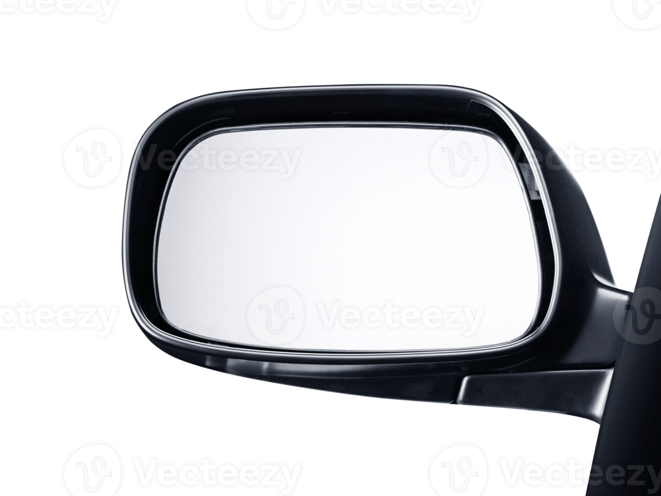 side rear-view mirror on a car, transparent background png