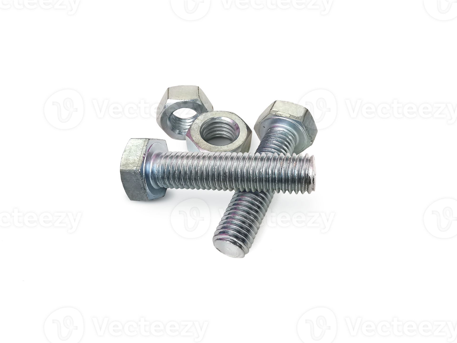 Nut and screw, transparent background 44249384 PNG