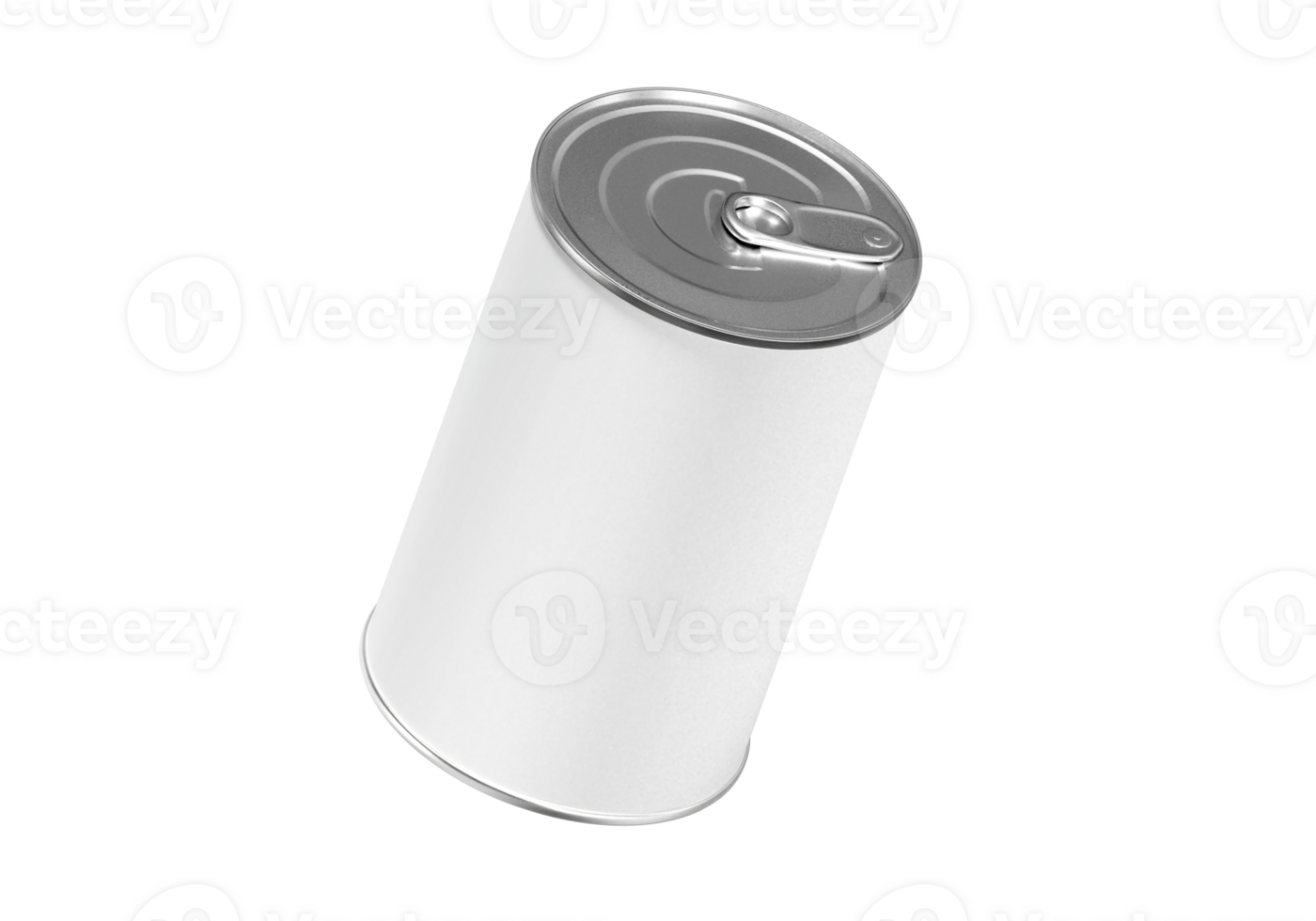 Food Can With Blank Label, transparent background png