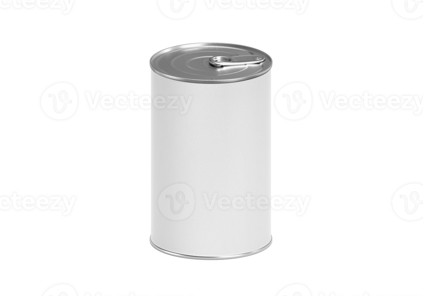 Food Can With Blank Label, transparent background png