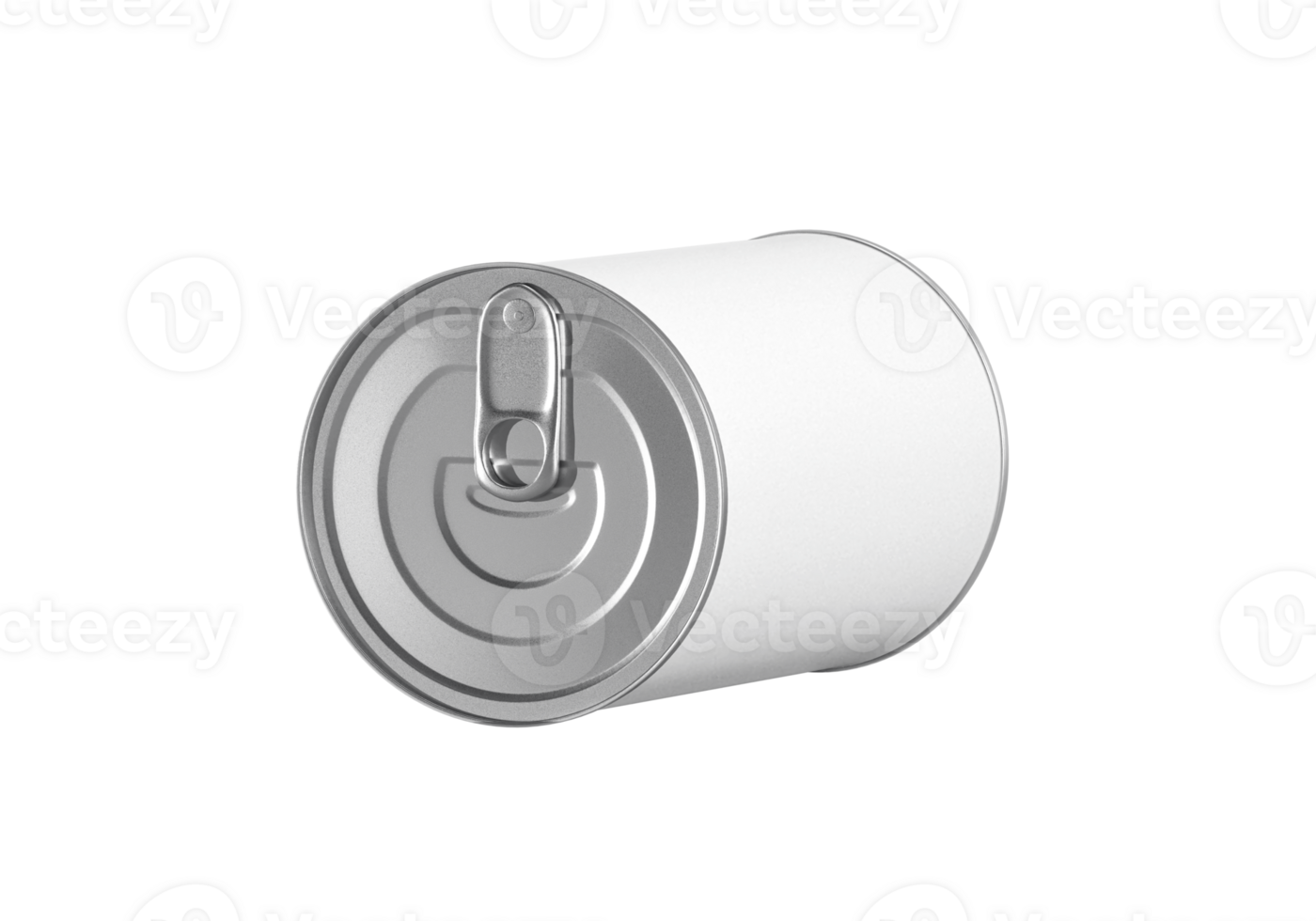 Food Can With Blank Label, transparent background png