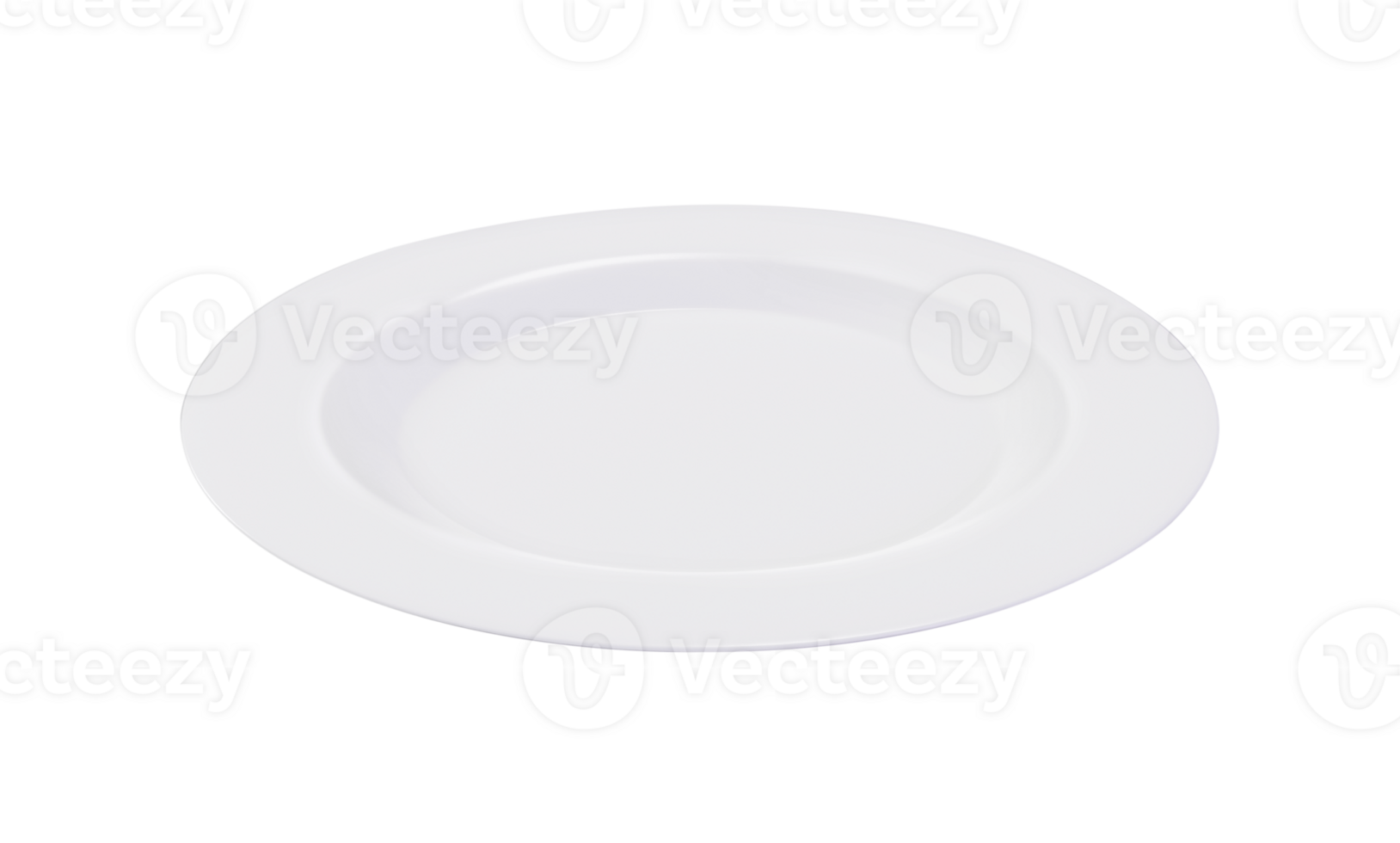 Crockery, ceramic plate, transparent background 44249470 PNG