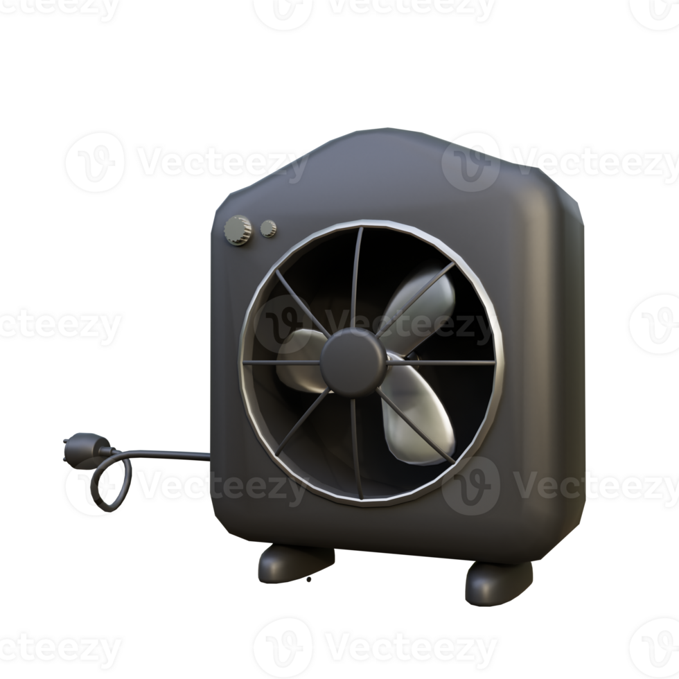 ventilador 3d icono ilustración para Aplicación Web, etc png