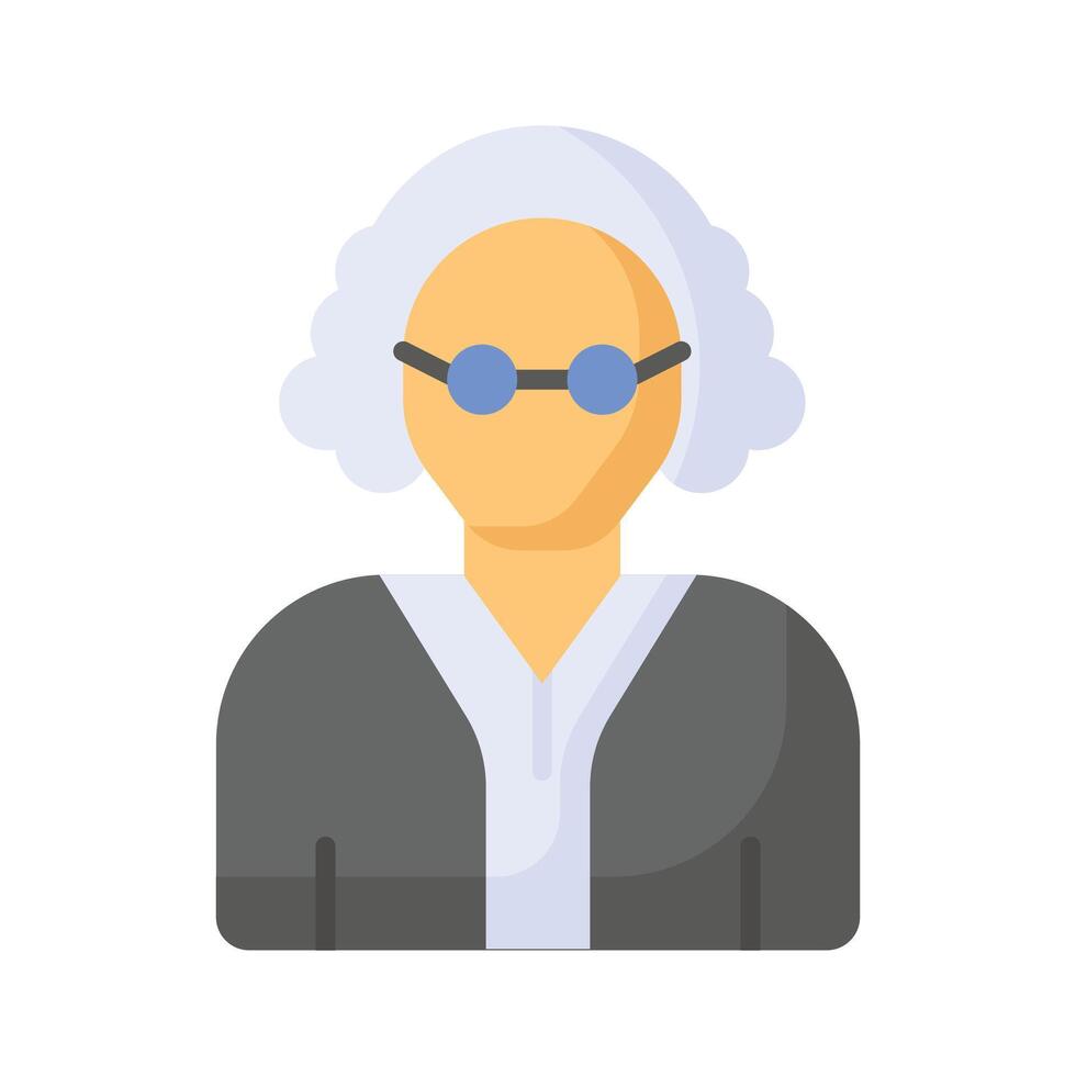 Have a look at this premium icon of judge, professional worker and employee vector