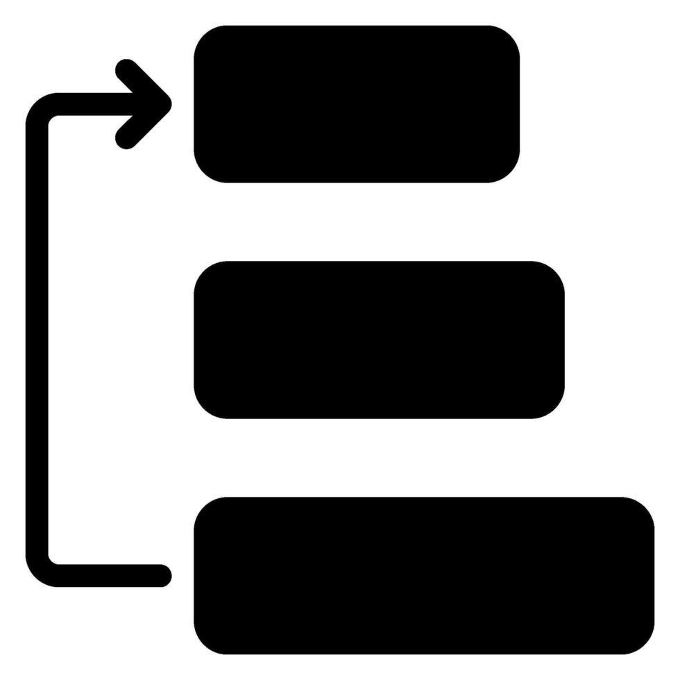 priority glyph icon vector