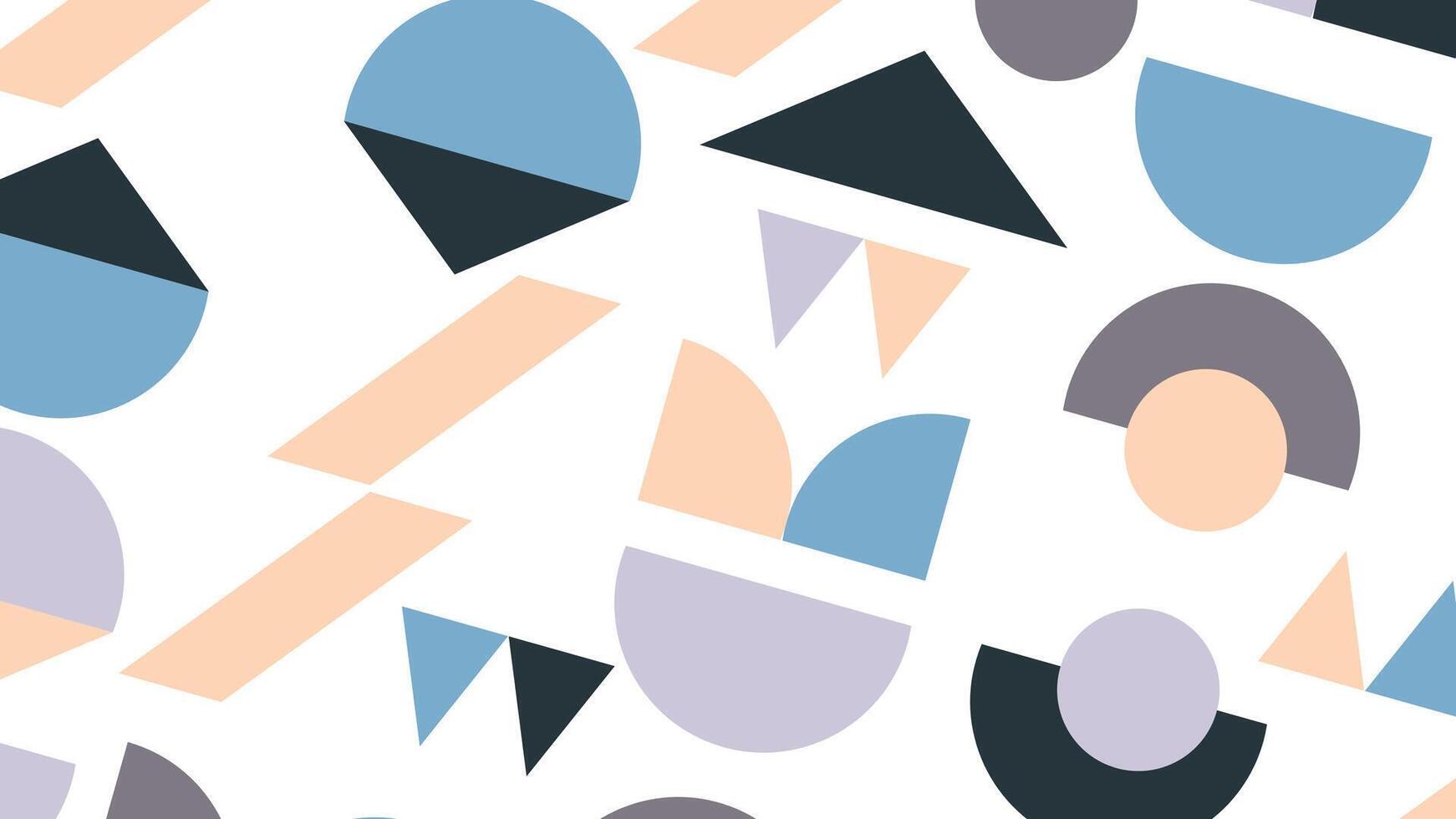 illustration background with creative abstract pattern vector