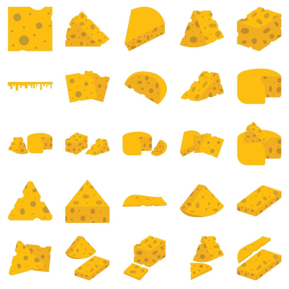 Illustration of cheese pack vector