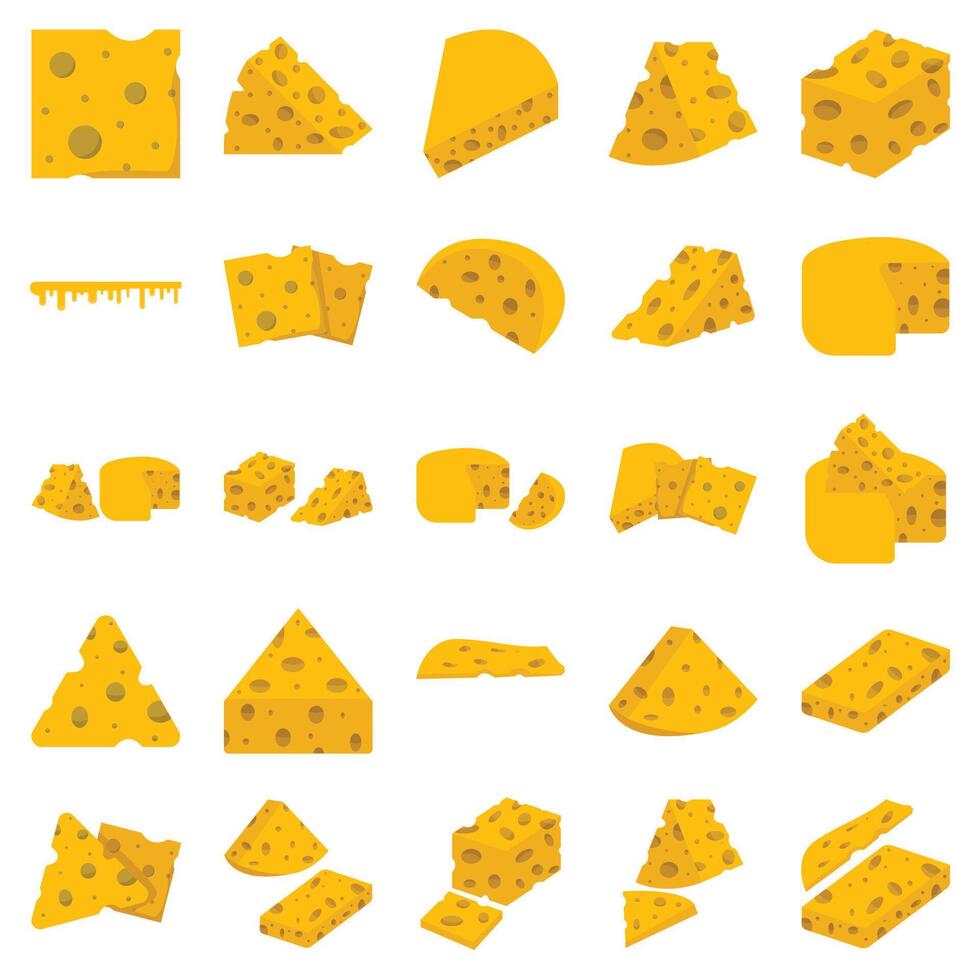Illustration of cheese pack vector