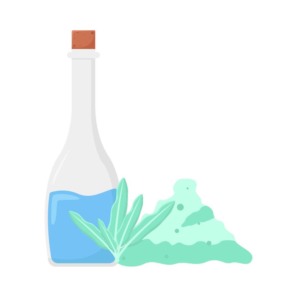 Illustration of herb vector