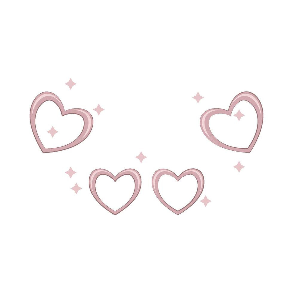 Illustration of love vector
