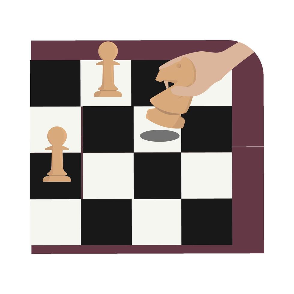 Illustration of chess vector