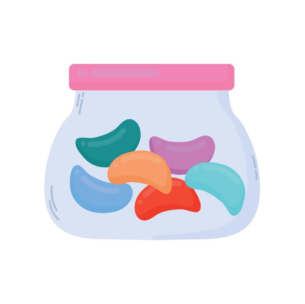Jelly beans icon clipart avatar logotype isolated illustration vector