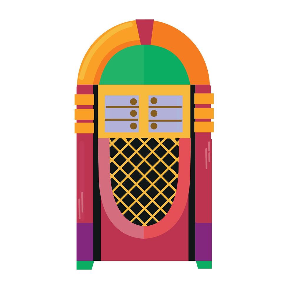 Jukebox icon clipart avatar logotype isolated illustration vector
