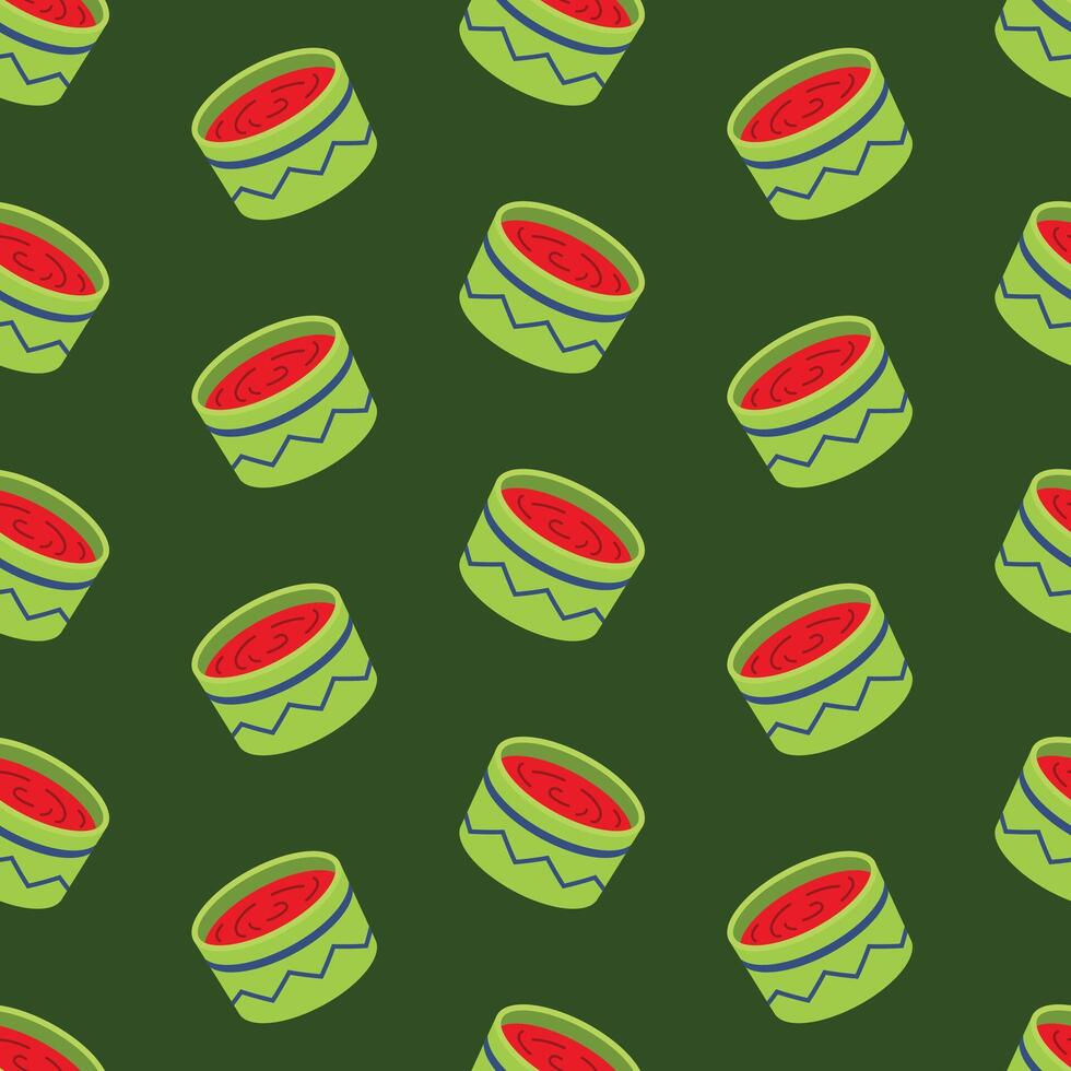 sauce seamless pattern mexican food hand drawn doodle pattern vector
