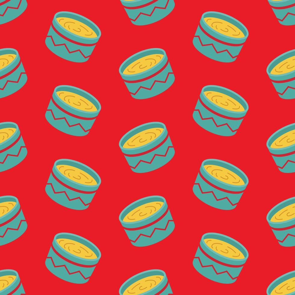 sauce seamless pattern mexican food hand drawn doodle pattern vector