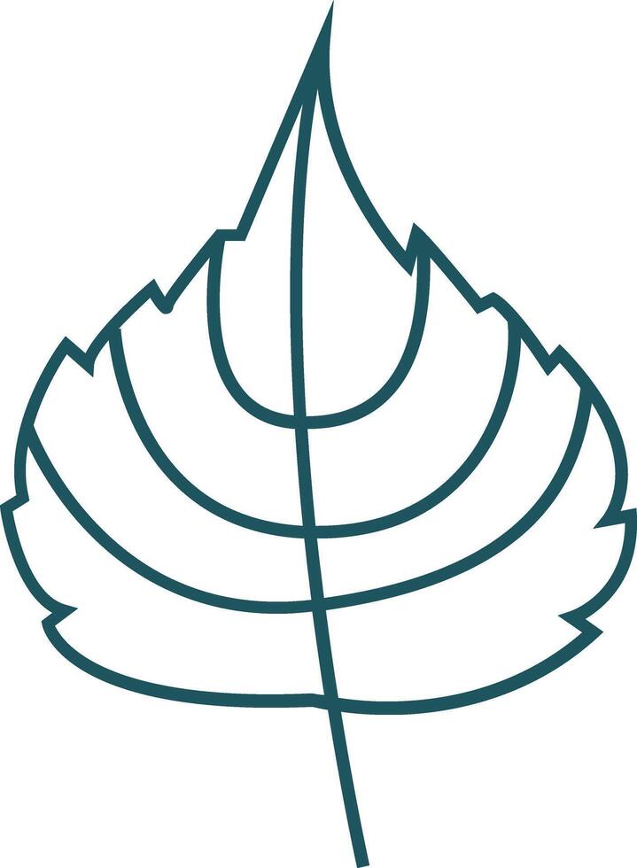 Leaf illustration design vector