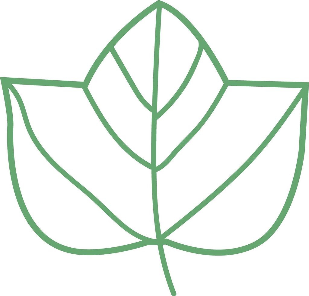 Leaf illustration design vector