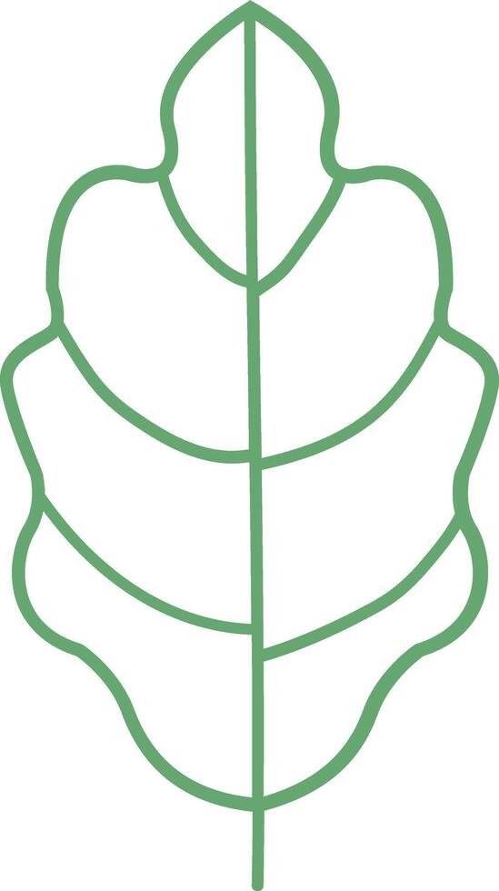 Leaf illustration design vector