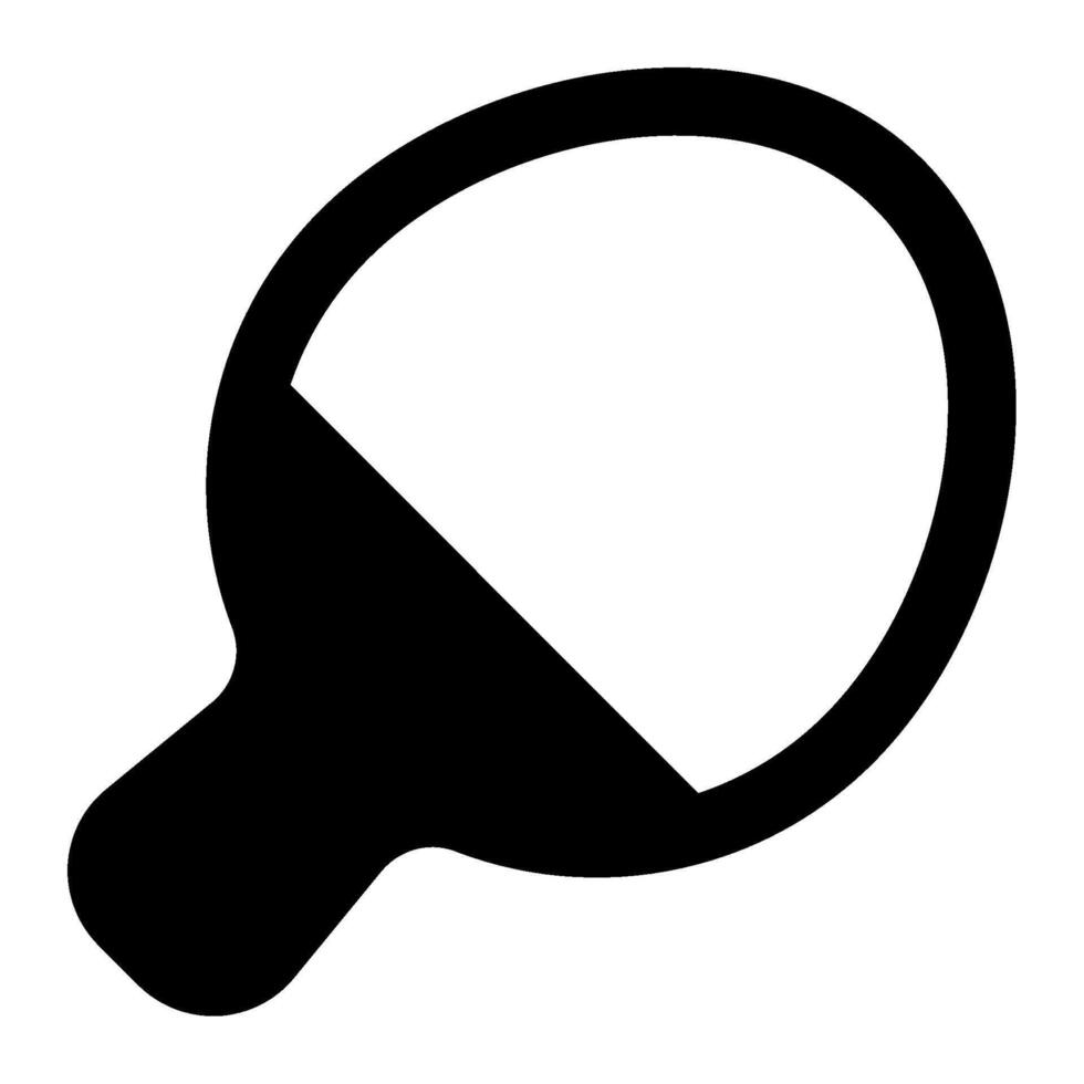 Table Tennis Paddle icon for web, app, infographic, etc vector