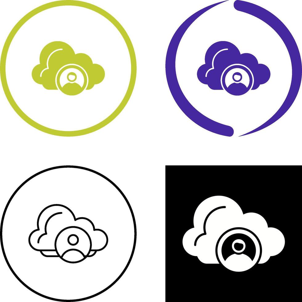 Avatar Icon Design vector