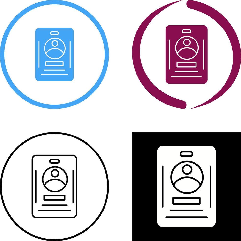 Office Card Icon Design vector