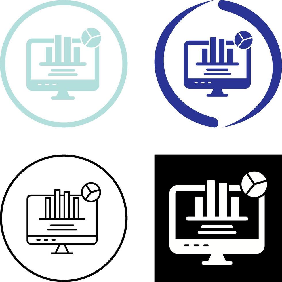 Analysis Icon Design vector