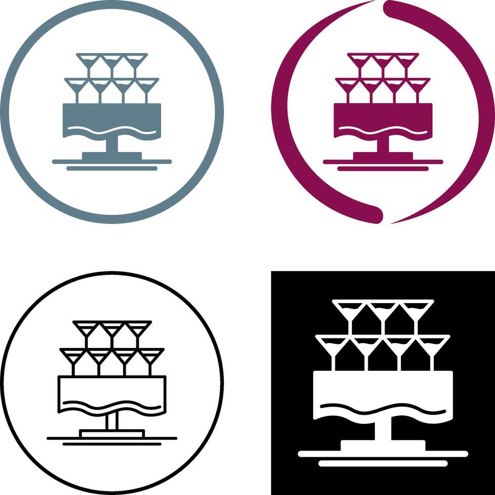 Glasses Icon Design vector