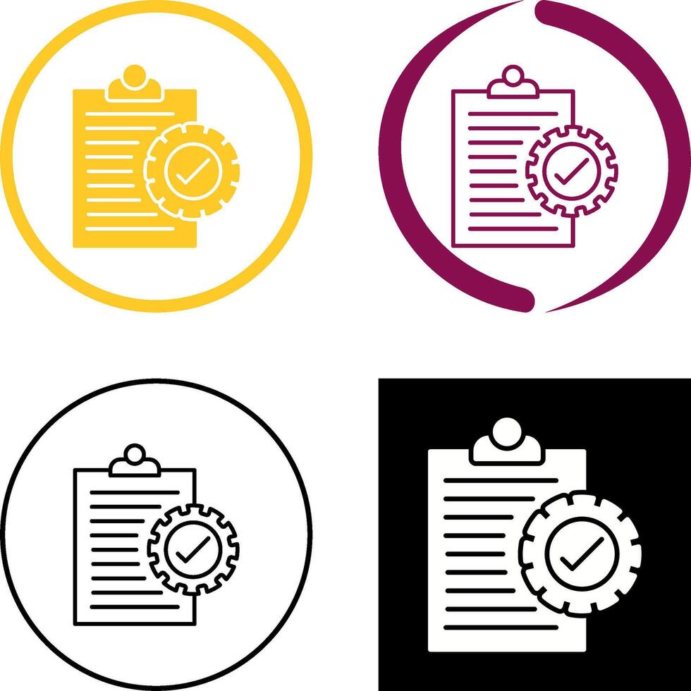 Check List Icon Design vector