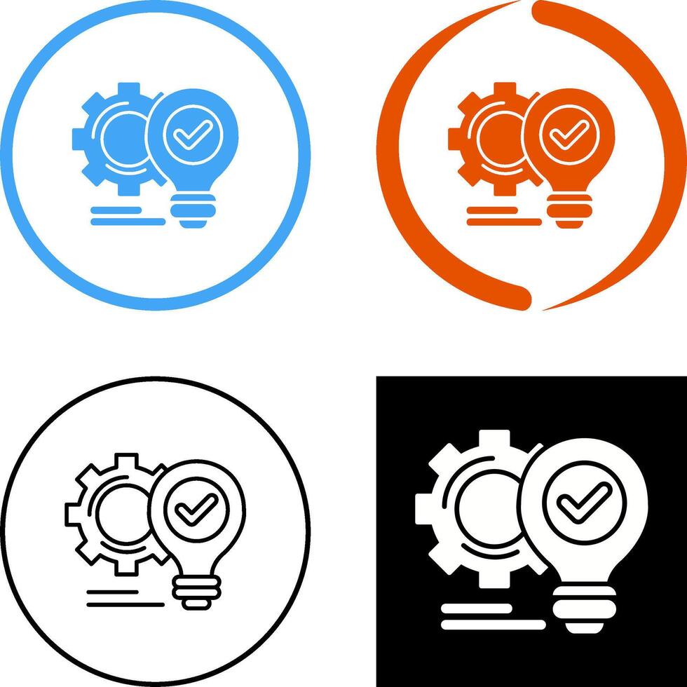 Innovation Icon Design vector