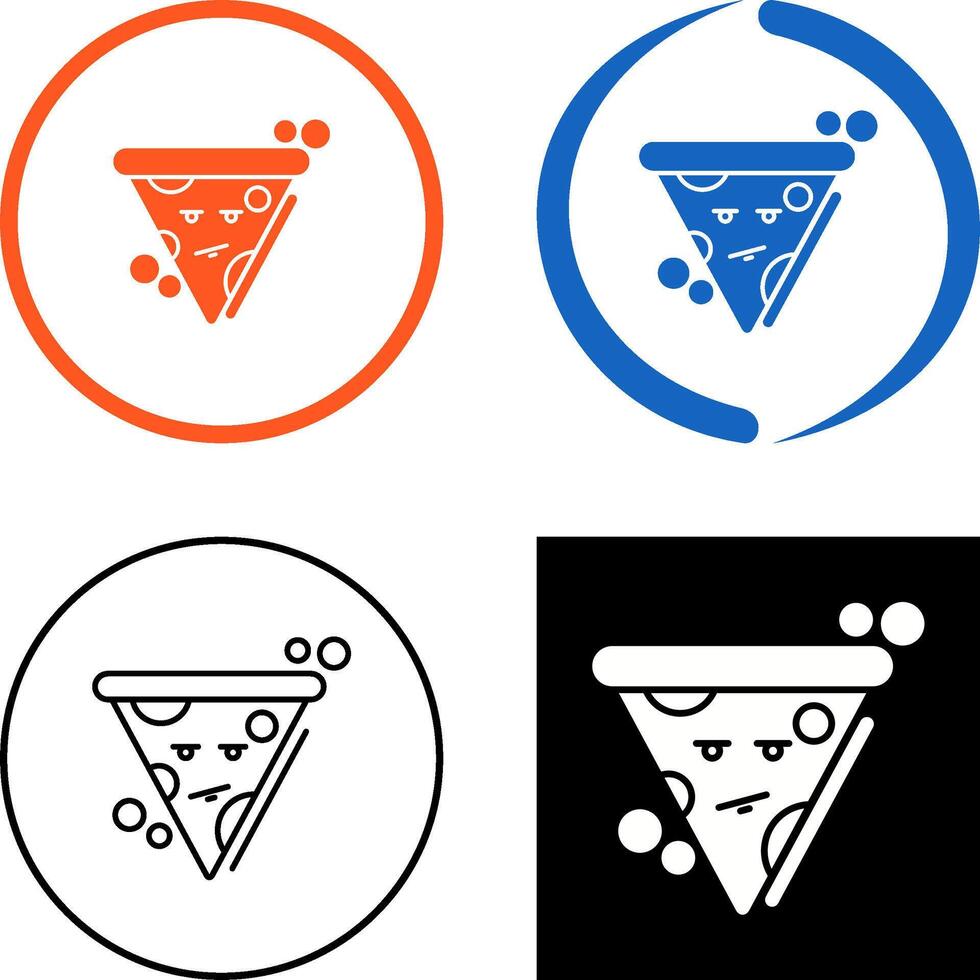 Pizza Icon Design vector