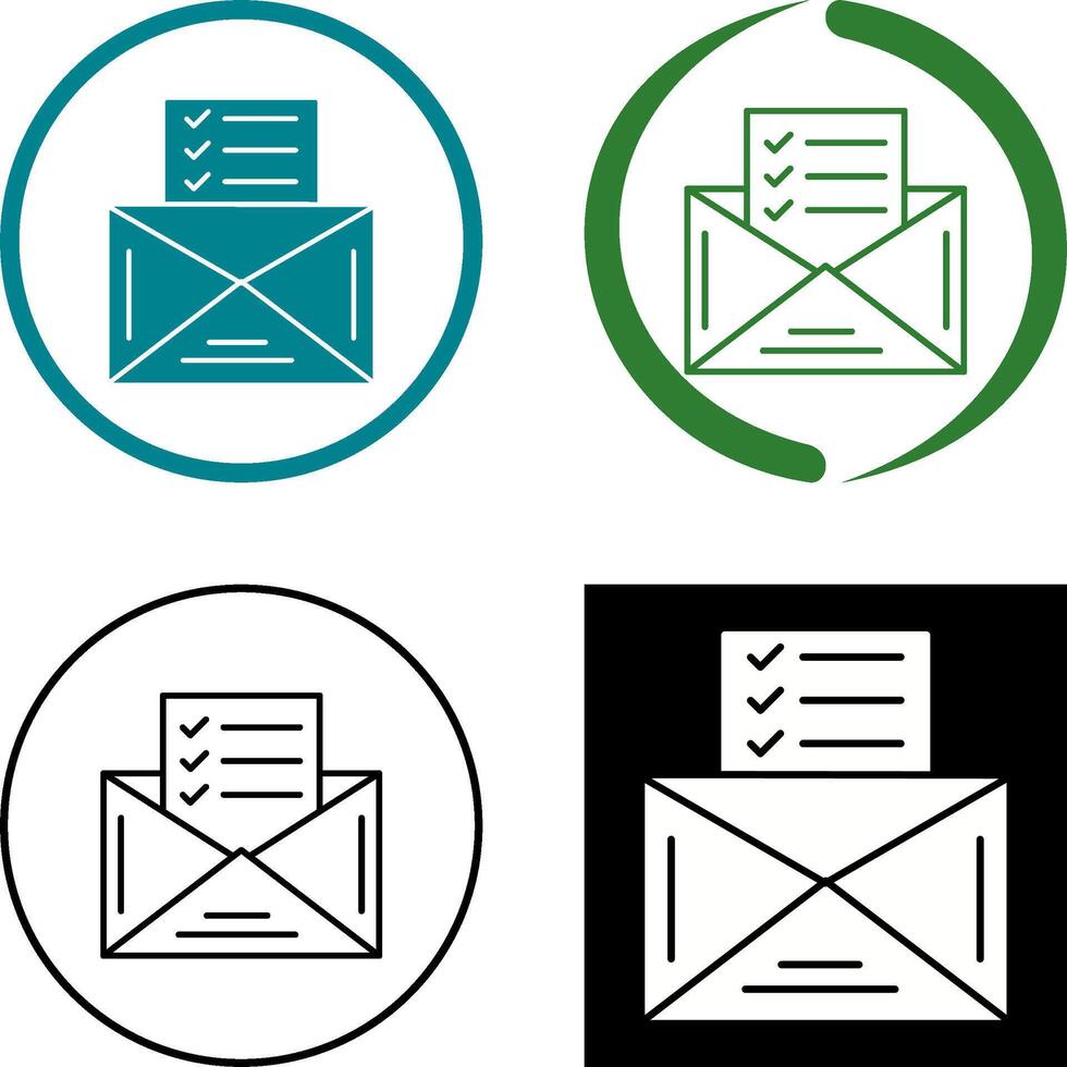 Check List Icon Design vector