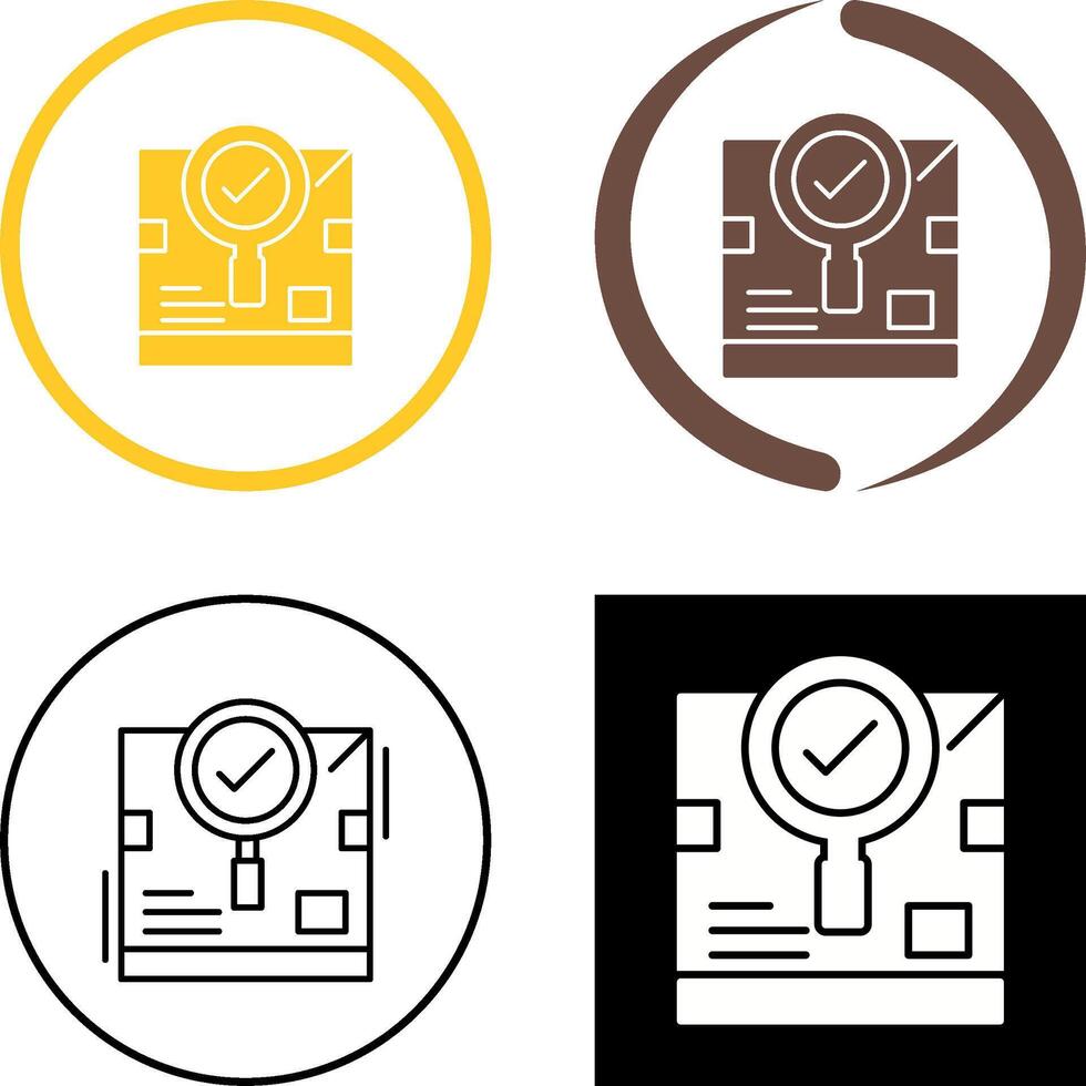 Search Icon Design vector