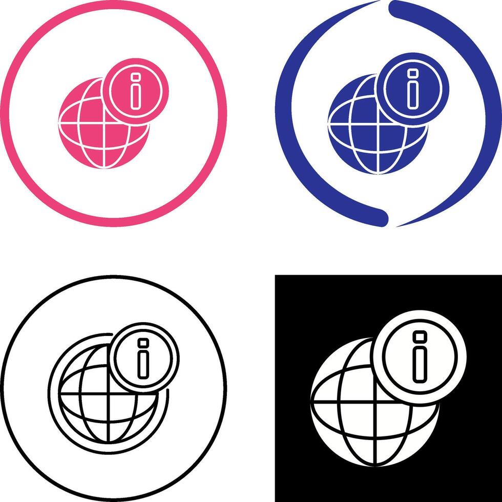 World Icon Design vector