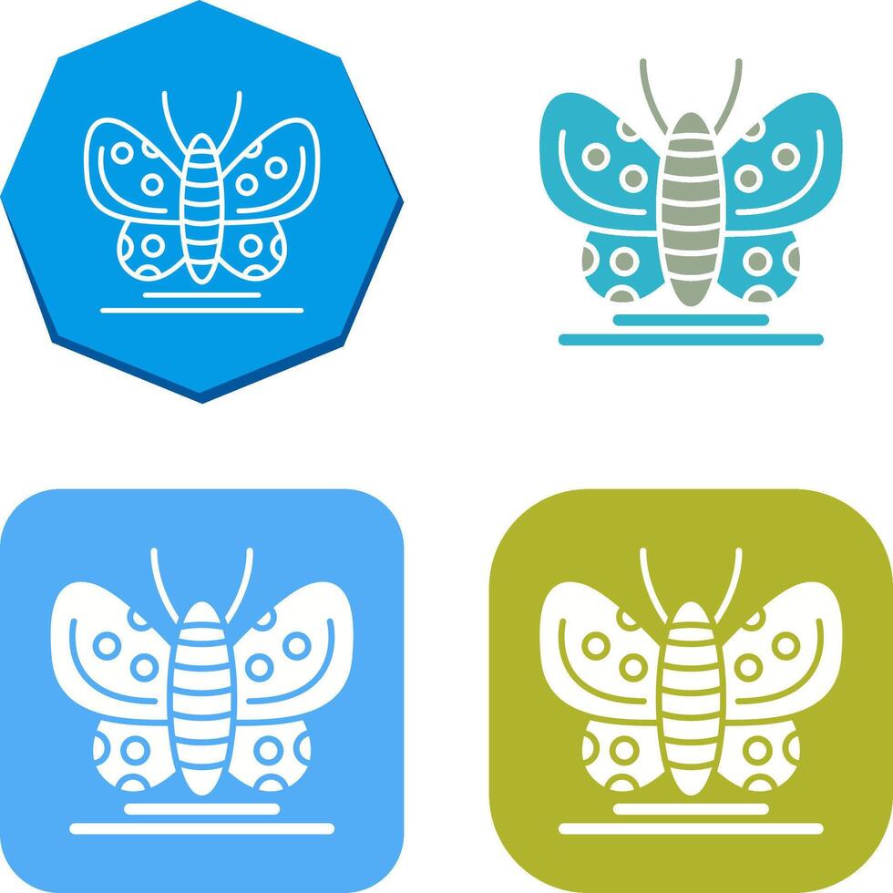 diseño de icono de mariposa vector