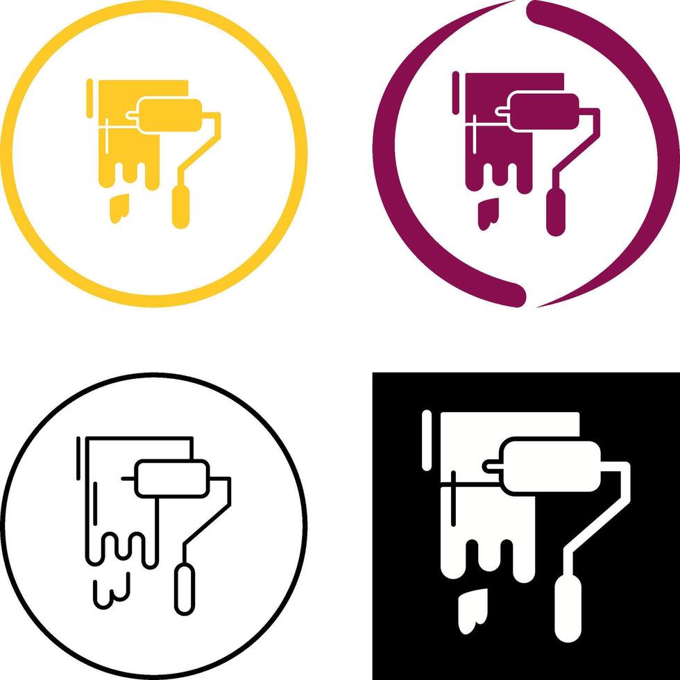 Painting Icon Design vector