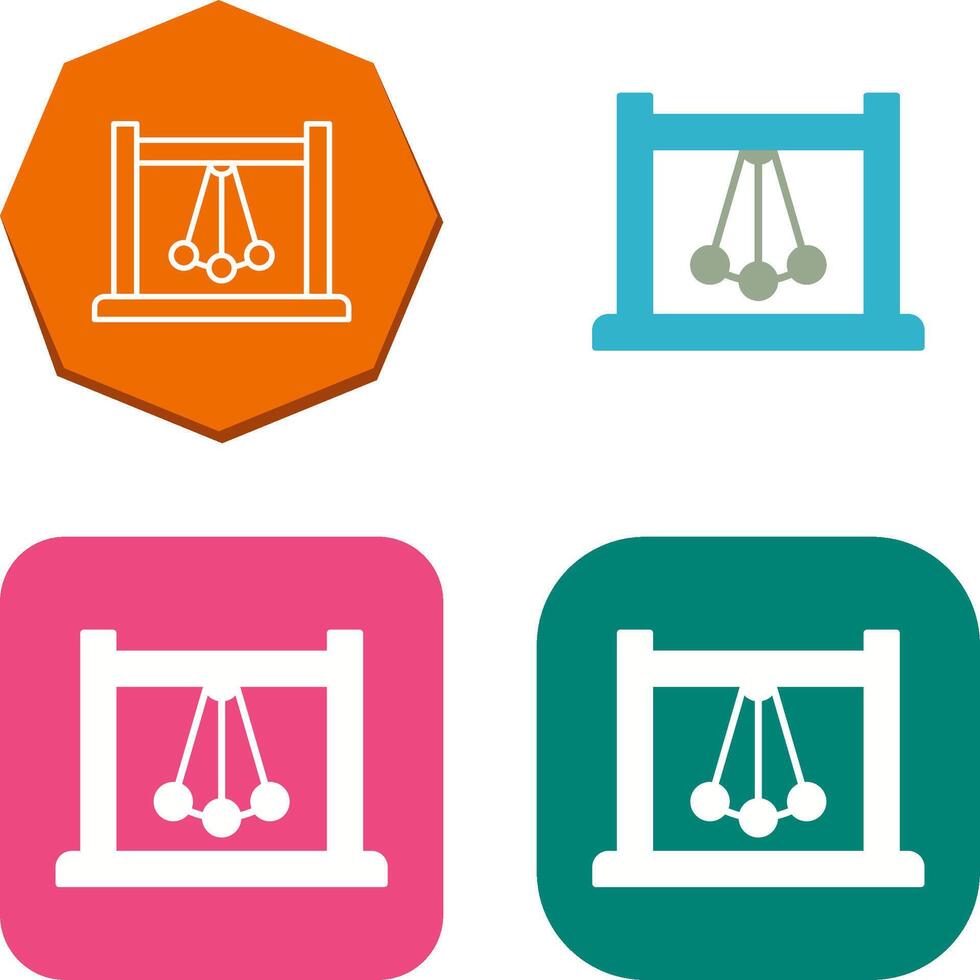 Pendulum Icon Design vector