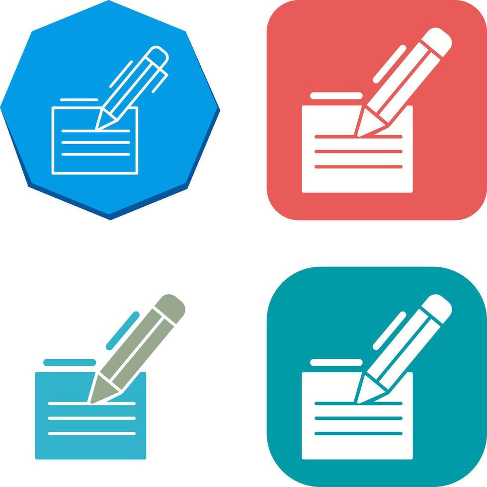 Pen Icon Design vector