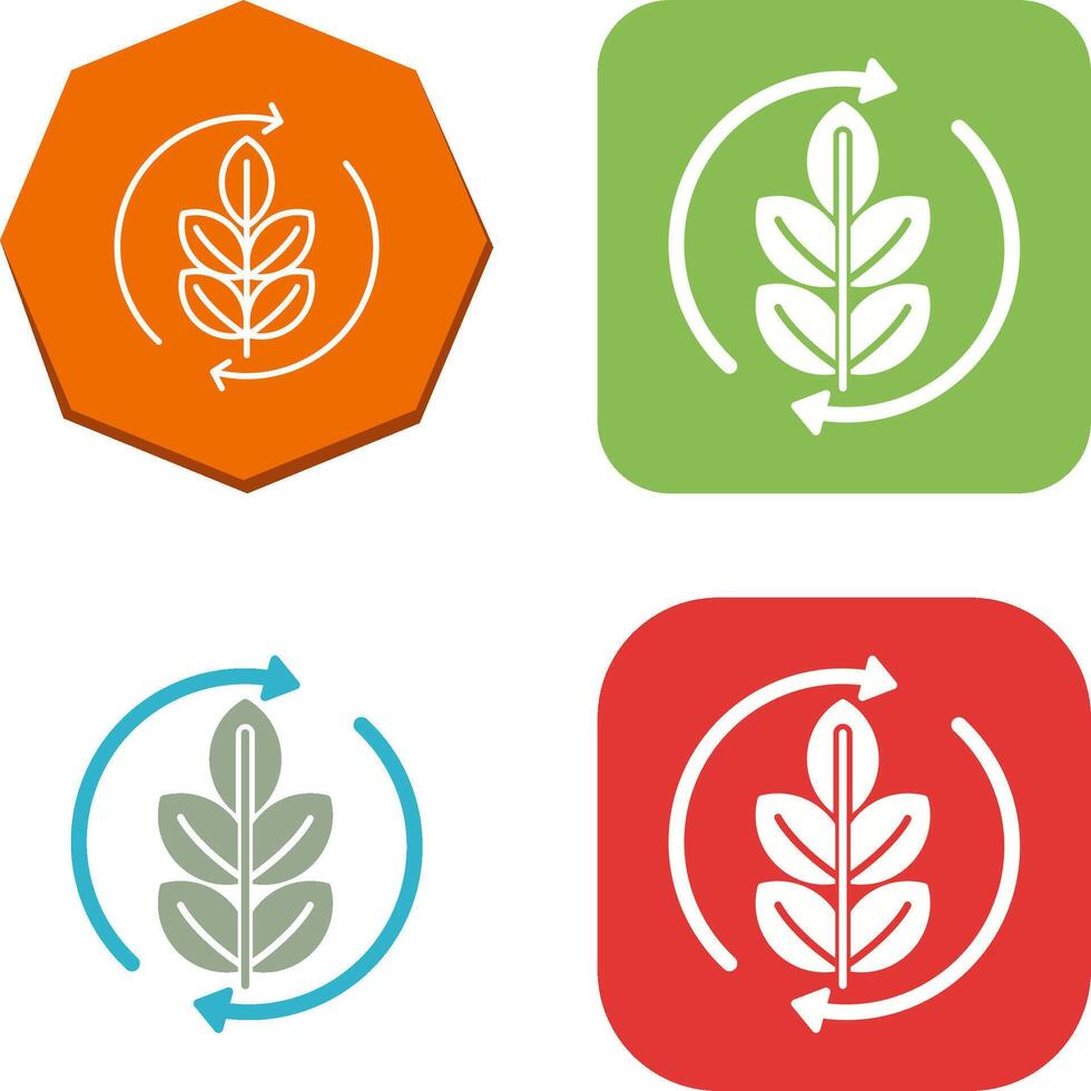 Agronomy Icon Design vector