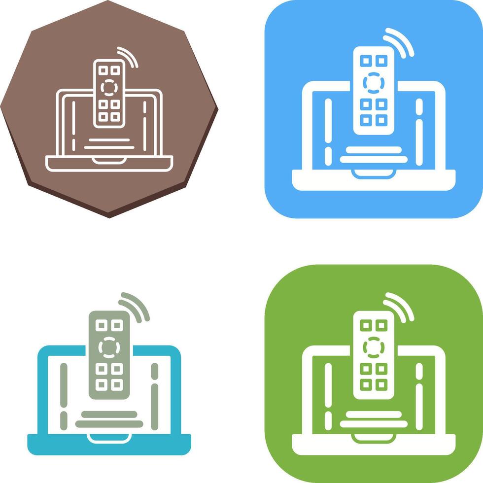 Remote Icon Design vector