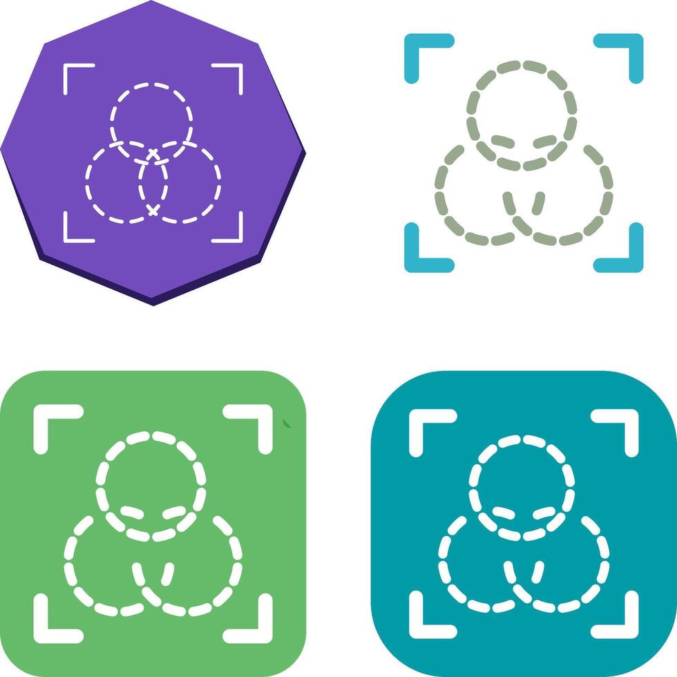Intersection Icon Design vector