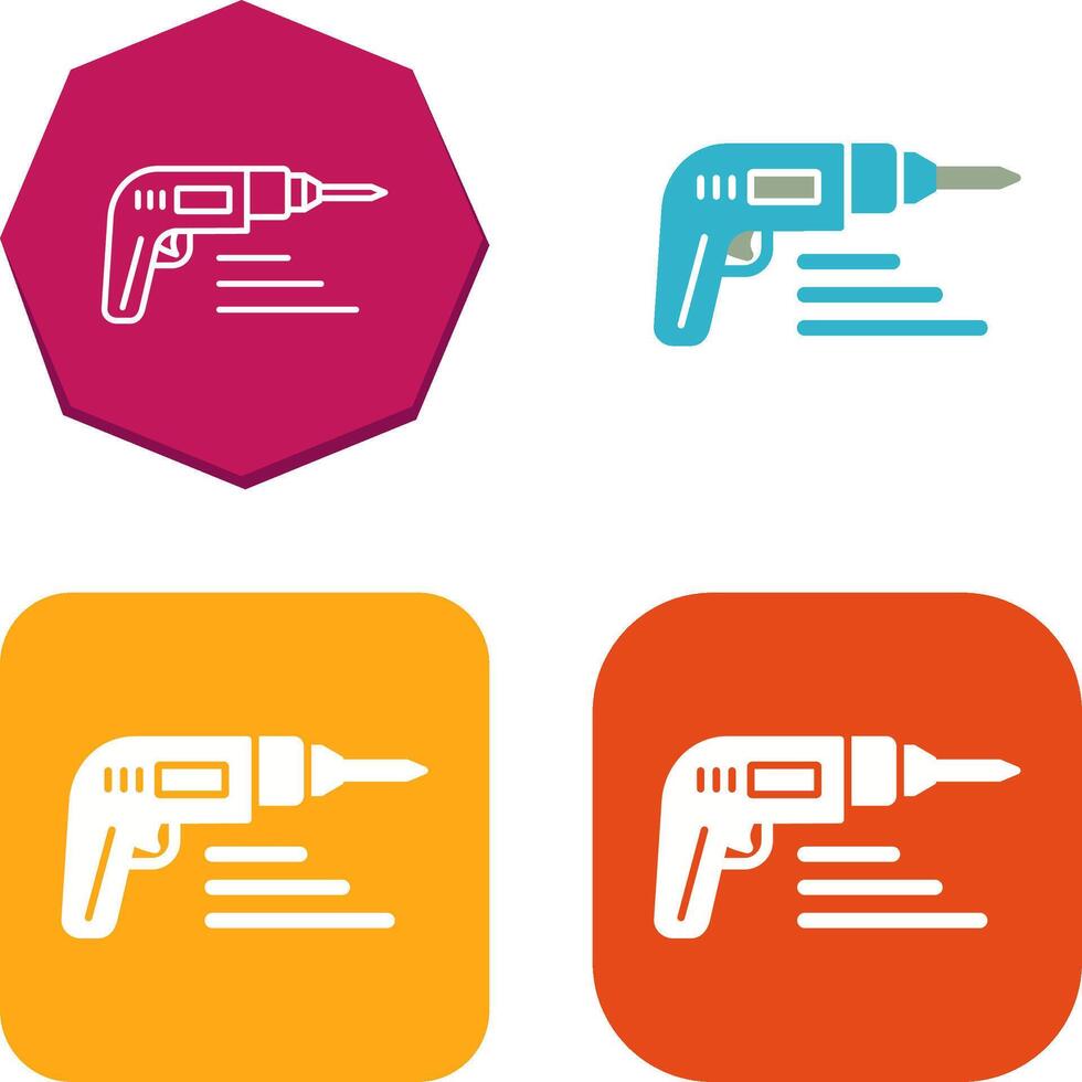 Drill Icon Design vector